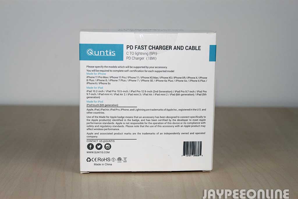Quntis iPhone Fast Charger