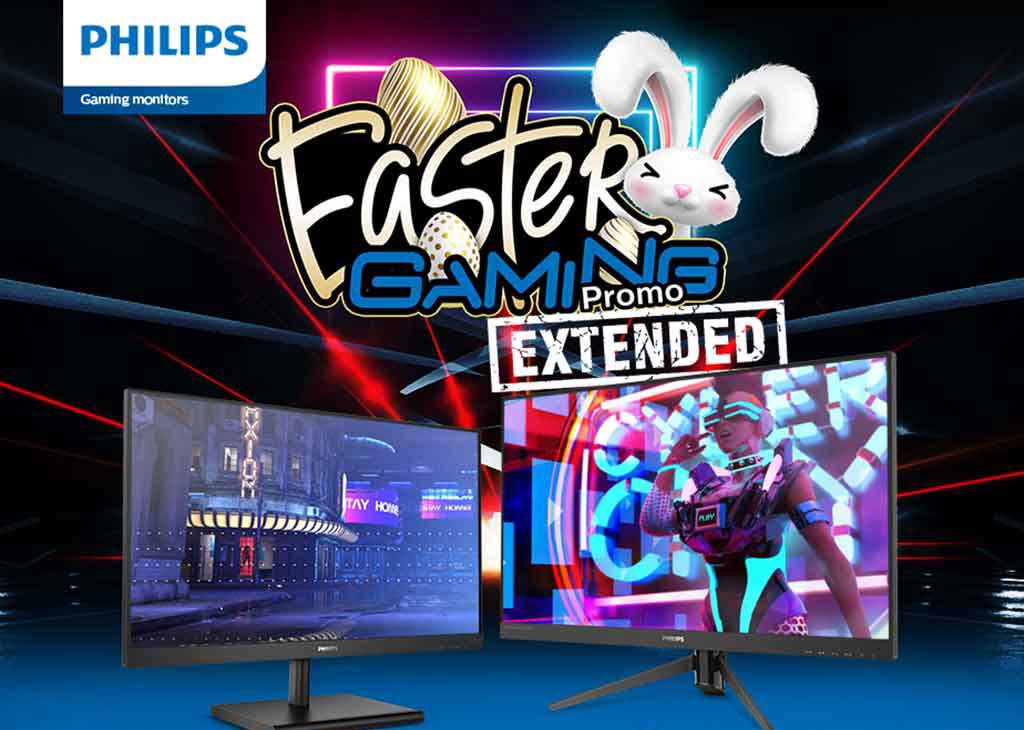 Philips Gaming Monitors Easter Promo
