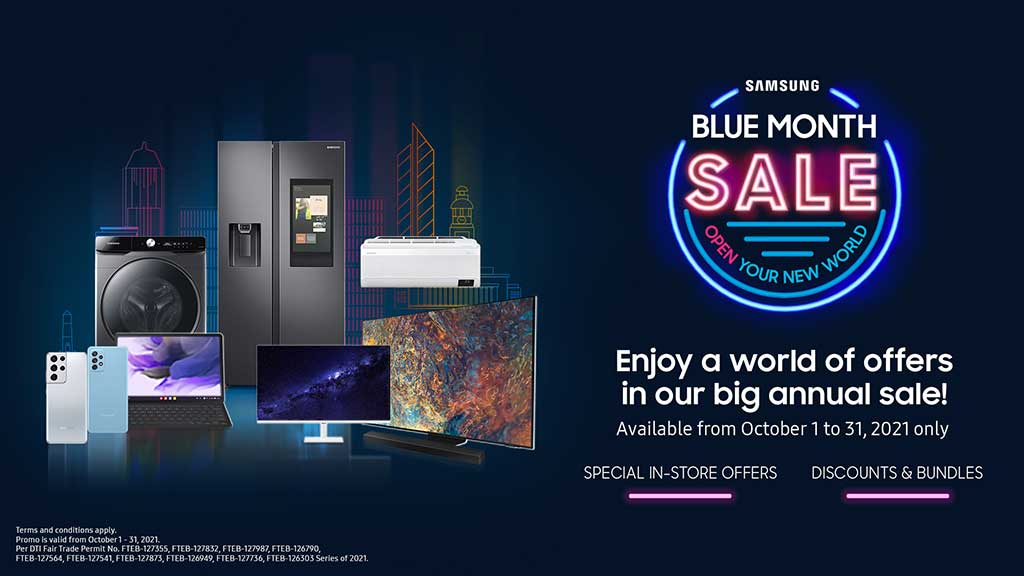Samsung Products – Blue Month Sale