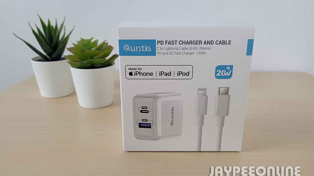 Quntis 20w Dual Port Fast Charger