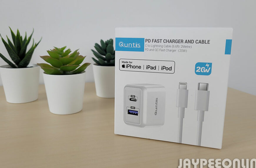 Quntis 20W Dual Port Fast Charger Review