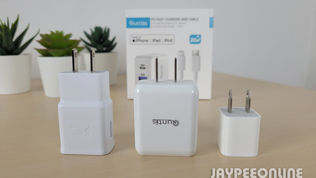 Quntis 20w Dual Port Fast Charger