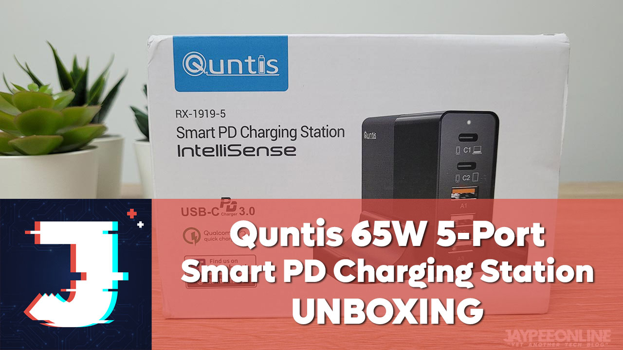Quntis 65W 5-Port Smart PD USB Charging…