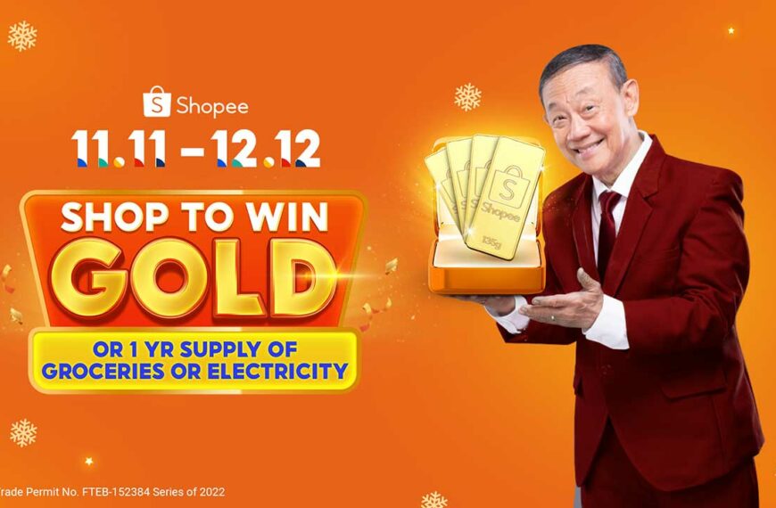Shopee “Shop To Win Gold” Promo