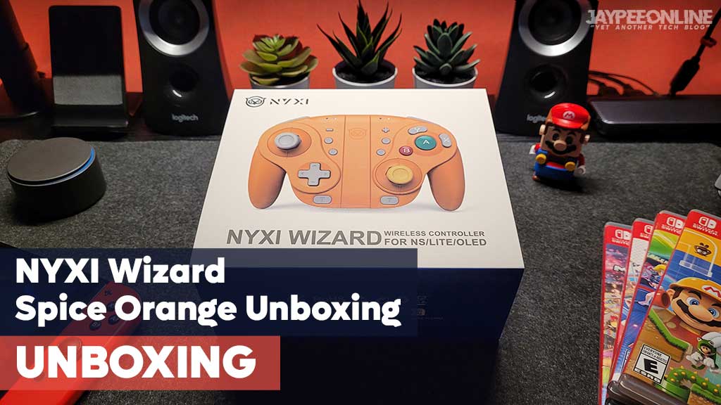 NYXI Wizard (Orange Spice) Wireless Controller Unboxing » JaypeeOnline