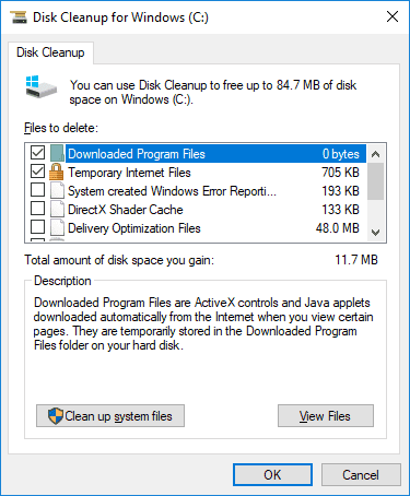 disk cleanup utility windows 11