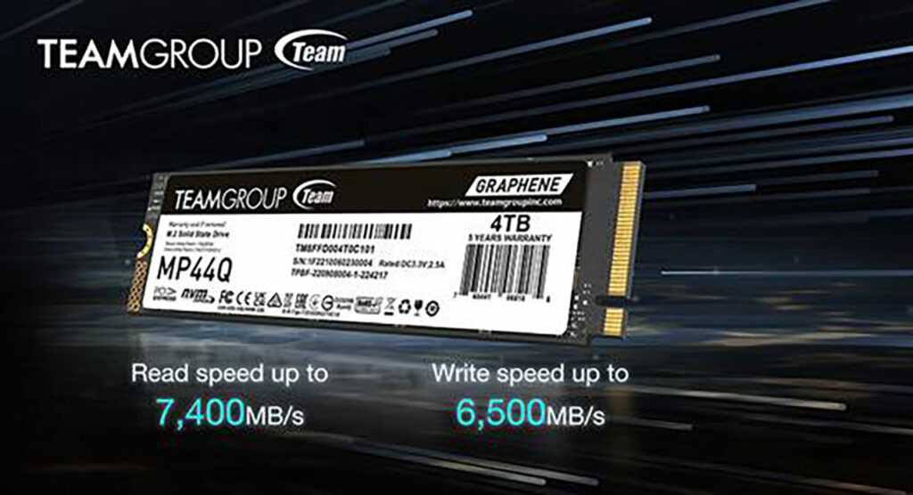 GRUPO DE EQUIPO MP44Q M.2 PCIe 4.0 SSD